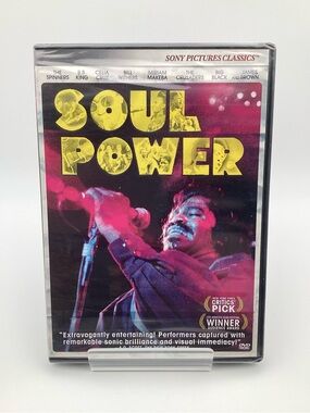 Sony Pictures Classics Soul Power 2010 DVD Zaire ‘74 James Brown B.B. King Etc..